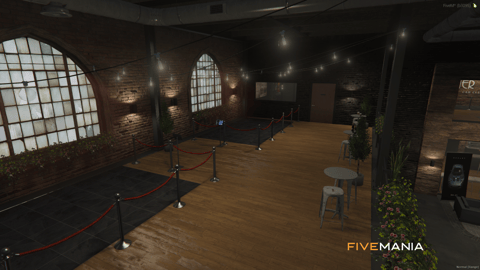 FIVEM Pier 76 Car Club | Multi-Purpose Car Club MLO | Interior & Exterior | Bar & Lounge | Showroom Garage | Add-On | Optimized | Fivem Ready | High Quality — image 7