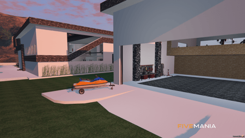 FIVEM Dubai Mansion | Luxury Modern Estate | Interior & Exterior | Pool & Garage | Home Cinema | Game Room | Add-On | Optimized | Fivem Ready | High Quality — image 4