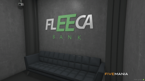 FIVEM Fleeca V2 | Enhanced Bank MLO | Interior & Exterior | Custom Props | Security Vault | Office Space | Add-On | Optimized | Fivem Ready | High Quality — image 9
