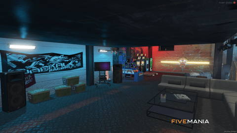 FIVEM Tuner Shop V2 | Modern Tuner Shop MLO | Interior & Exterior | Multiple Bays | Custom Props | Arcade Area | Add-On | Optimized | Fivem Ready | High Quality — image 9