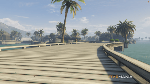 FIVEM Bungalow Village | Tropical Island Village MLO | Multiple Bungalows | Private Pools | Interior & Exterior | Add-On | Optimized | Fivem Ready | High Quality — image 12