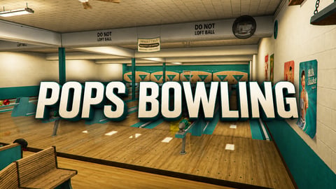 FIVEM Pops Bowling | Retro Bowling Alley MLO | Interior & Exterior | Multiple Lanes | Snack Bar | Add-On | Optimized | Fivem Ready | High Quality cover