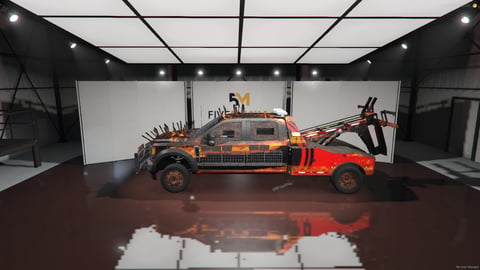 FIVEM Boltbreaker | Post-Apocalyptic Tow Truck [Unbadged] Add-On | Armored Body | Spikes & Custom Parts | Unique Livery | Optimized | Fivem Ready | High Quality, image 8