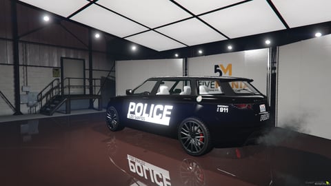 FIVEM Gallivanter Dlballer7 | Lore-Friendly Police SUV Add-On | Working Lights | Custom Livery | Optimized | Fivem Ready | High Quality — image 8