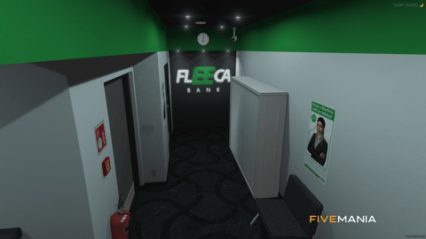 FIVEM Fleeca | Lore-Friendly Bank MLO | Interior & Exterior | Add-On | Optimized | Fivem Ready | High Quality — image 7