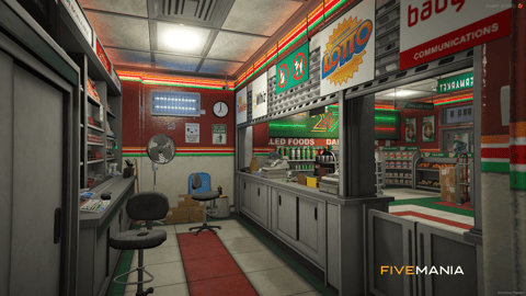 FIVEM 247 Supermarkets | Convenience Store MLO | Interior & Exterior | Custom Props | Add-On | Optimized | Fivem Ready | High Quality — image 7