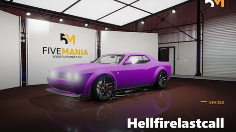 FIVEM Hellfirelastcall | Realistic Sports Car [Badged] Add-On | Interior & Exterior | Fivem Ready | High Quality cover
