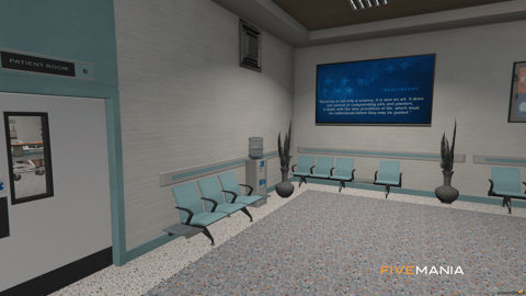 FIVEM Medical Center V2 | Modern Hospital MLO | Interior & Exterior | Reception Area | Patient Rooms | Pharmacy | Working Elevators | Add-On | Optimized | Fivem Ready | High Quality — image 32
