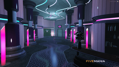 FIVEM Tropical Heights Nightclub | Vibrant Nightclub MLO | Interior & Exterior | Rooftop Pool | Custom Lighting | Add-On | Optimized | Fivem Ready | High Quality — image 5