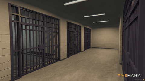 FIVEM Paleto Sherif | Detailed Sheriff's Office MLO | Interior & Exterior | Meeting Rooms | Jail Cells | Reception Area | Add-On | Optimized | Fivem Ready | High Quality — image 20