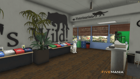 FIVEM Ark Zoo | Expansive Animal Park MLO | Interior & Exterior | Ticket Booth | Vet Clinic | Gift Shop | Add-On | Optimized | Fivem Ready | High Quality — image 15
