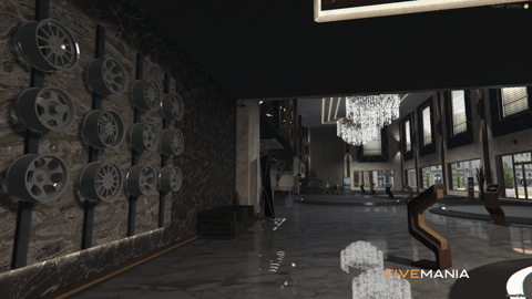 FIVEM Luxury Autos | Premium Car Dealership MLO | Showroom & Offices | Working Garage | Interior & Exterior | Add-On | Optimized | Fivem Ready | High Quality — image 9