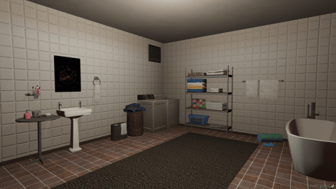 FIVEM Davis Gang Hideout | Multi-Level Apartment MLO | Interior & Exterior | Workshop & Armory | Custom Graffiti | Add-On | Optimized | Fivem Ready | High Quality — image 25