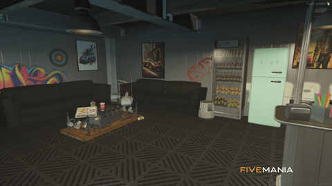 FIVEM Paleto Bennys | Custom Mechanic Shop MLO | Interior & Exterior | Lounge Area | Stunt Track | Custom Props | Add-On | Optimized | Fivem Ready | High Quality — image 13