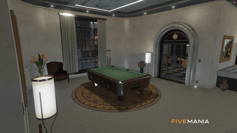 FIVEM V Hotel | Luxury Hotel MLO | Interior & Exterior | Multiple Rooms | Conference Room | Pool Table | Add-On | Optimized | Fivem Ready | High Quality — image 21