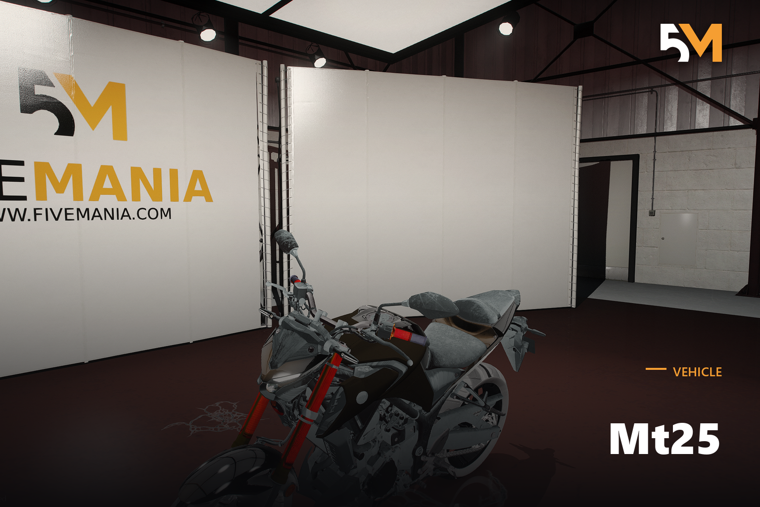 FIVEM Mt25 | Realistic Motorcycle [Add-On] | Optimized | Fivem Ready | High Quality