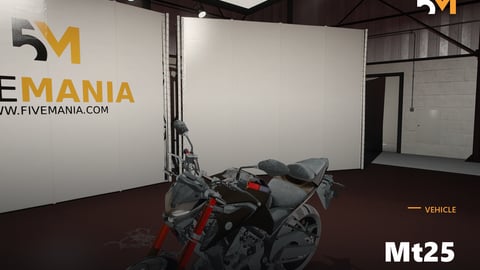 FIVEM Mt25 | Realistic Motorcycle [Add-On] | Optimized | Fivem Ready | High Quality cover