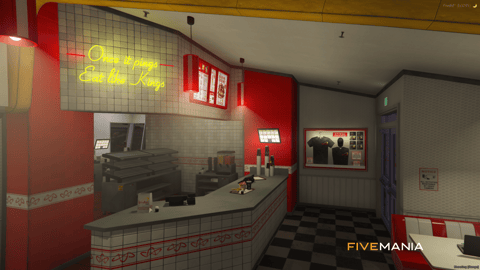 FIVEM Grapeseed Package | Multi-Location MLO Bundle | Police Station | Fast Food Diner | Rustic Office | Interior & Exterior | Add-On | Optimized | Fivem Ready | High Quality — image 41