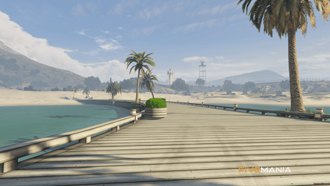 FIVEM Bungalow Village | Tropical Island Village MLO | Multiple Bungalows | Private Pools | Interior & Exterior | Add-On | Optimized | Fivem Ready | High Quality — image 4