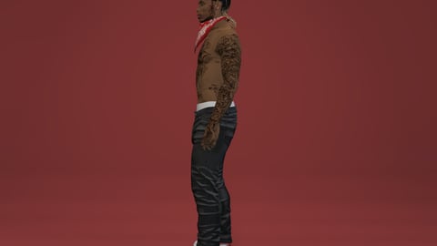 Rhodeey | Male Ped | Multiple Outfits | Optimized & Fivem Ready [Add-On] — image 9
