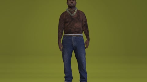 Cube | Male Ped | Multiple Outfits | Optimized & Fivem Ready [Add-On] — image 6