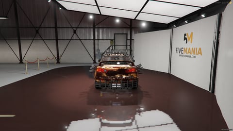 FIVEM Wasp | Apocalyptic Battle Car [Unbadged] Add-On | Custom Armor | Spikes & Plow | Unique Livery | Add-On | Optimized | Fivem Ready | High Quality, image 7