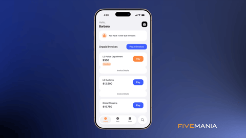 FIVEM Phone Script | Advanced Mobile Phone System | Modern UI | Contacts & Calls | Invoicing App | Dating App | Banking App | Add-On | Optimized | Fivem Ready | High Quality, image 22