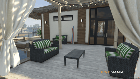 FIVEM Oasis Resort | Luxury Island Resort MLO | Overwater Bungalows | Beach Bar | Interior & Exterior | Add-On | Optimized | Fivem Ready | High Quality — image 12