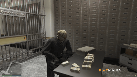 FIVEM Pacific Heist | Bank Robbery Script | Custom MLO | Interactive Elements | Loot System | Add-On | Optimized | Fivem Ready | High Quality, image 35
