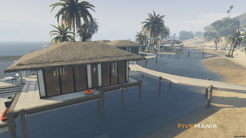 FIVEM Oasis Resort | Luxury Island Resort MLO | Overwater Bungalows | Beach Bar | Interior & Exterior | Add-On | Optimized | Fivem Ready | High Quality — image 21