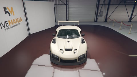 FIVEM Cs25 | Custom Race Car [Unbadged] Add-On | Interior & Exterior | Custom Body Kit | Working Lights | Optimized | Fivem Ready | High Quality, image 5
