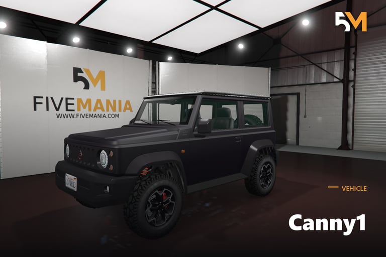 FIVEM Canny1, Realistic Off-Road SUV [Unbadged] Add-On