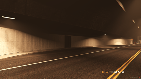 FIVEM City Sandy Tunnel | Custom Map Edit | Interior & Exterior | Custom Lighting | Checkpoint | Add-On | Optimized | Fivem Ready | High Quality — image 6