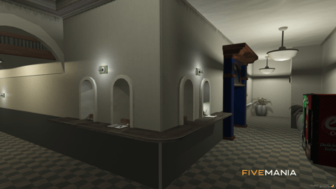 FIVEM Davis Pd V2 | Detailed Police Department MLO | Interior & Exterior | Multiple Rooms | Add-On | Optimized | Fivem Ready | High Quality — image 9
