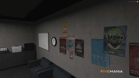 FIVEM Burning Motors Club | Exclusive Motor Club MLO | Interior & Exterior | Garage & Bar | Meeting Room | Tattoo Parlor | Add-On | Optimized | Fivem Ready | High Quality — image 25