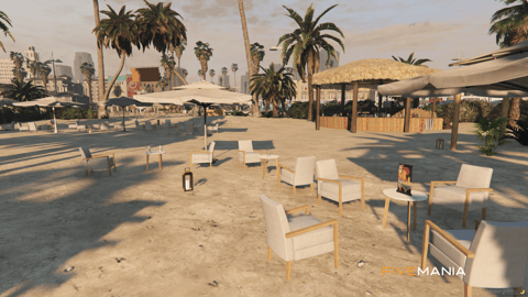 FIVEM Vespucci Beach Club | Luxury Beachfront MLO | Pools & Bars | DJ Booth | Seating Areas | Exterior Map | Add-On | Optimized | Fivem Ready | High Quality — image 15