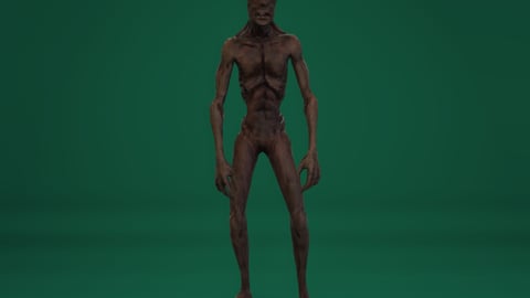 Silas | FiveM Male Ped | Horrific Zombie Creature | Optimized & Fivem Ready [Add-On], image 5