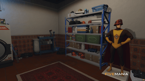 FIVEM Sandy Fire Station | Lore-Friendly Fire Department MLO | Interior & Exterior | Garage Bays | Offices & Training Room | Add-On | Optimized | Fivem Ready | High Quality — image 12