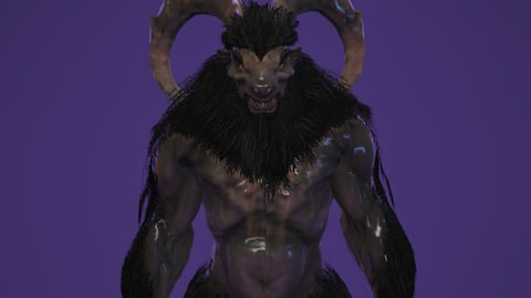 Baphomet | FiveM Male Ped | Mythical Demon Character | Multiple Outfits | Optimized & Fivem Ready [Add-On], image 4