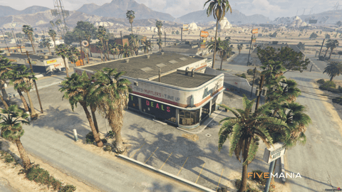 FIVEM Sandy Shores Reworked Full Package | Comprehensive Map Rework | Multiple MLOs | Custom Buildings | Enhanced Environment | Add-On | Optimized | Fivem Ready | High Quality — image 13