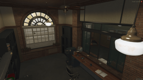 FIVEM Paleto Sherif Department V2 | Detailed Sheriff Station MLO | Interior & Exterior | Offices & Cells | Custom Props | Add-On | Optimized | Fivem Ready | High Quality — image 14