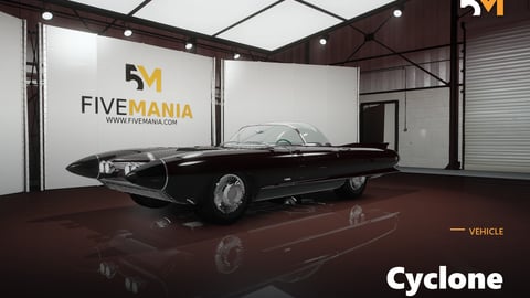 FIVEM Cyclone | Futuristic Concept Car [Unbadged] Add-On | Working Lights | Detailed Interior | Optimized | Fivem Ready | High Quality cover