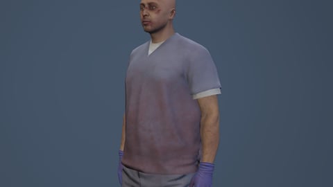 Doc | Male Ped | Multiple Outfits | Optimized & Fivem Ready [Add-On] — image 3