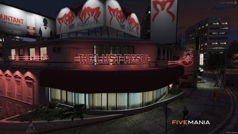 FIVEM The Lust Resort | Vibrant Nightclub MLO | Interior & Exterior | Custom Props | Working Lights | Dressing Rooms | Private Booths | Add-On | Optimized | Fivem Ready | High Quality — image 4