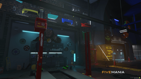 FIVEM Bunker Mirror | Underground Garage MLO | Custom Interior & Exterior | Workshop & Bar | Optimized Lighting | Add-On | Optimized | Fivem Ready | High Quality — image 13