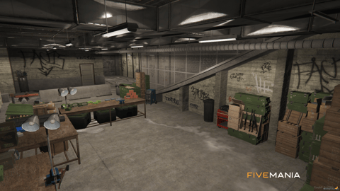 FIVEM Marabunta Hood | Gritty Gang Hideout MLO | Interior & Exterior | Custom Props | Graffiti Art | Add-On | Optimized | Fivem Ready | High Quality — image 13