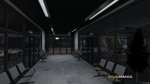 FIVEM Mission Row Police Department V2 | Enhanced Police Station MLO | Interior & Exterior | Modern Design | Detailed Offices | Garage | Add-On | Optimized | Fivem Ready | High Quality — image 37