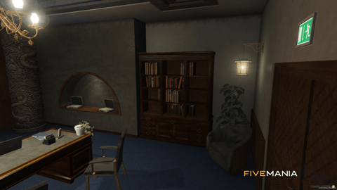 FIVEM Kkangpae Headquarters | Multi-Floor Criminal MLO | Interior & Exterior | Bank & Office | Vault | Custom Props | Add-On | Optimized | Fivem Ready | High Quality — image 16