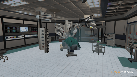 FIVEM Oceanmedical | Modern Medical Center MLO | Interior & Exterior | Parking Garage | Rooftop Patio | Lab & Offices | Add-On | Optimized | Fivem Ready | High Quality — image 46