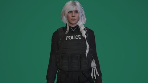 Ami | Female Ped | Multiple Outfits | Optimized & Fivem Ready [Add-On] — image 5